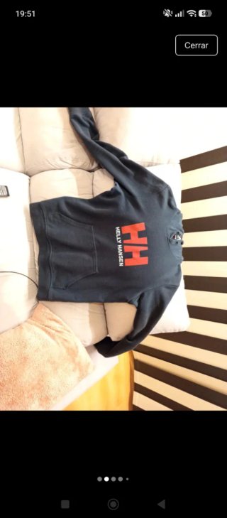 Sudadera Helly Hansen Talla S Negra