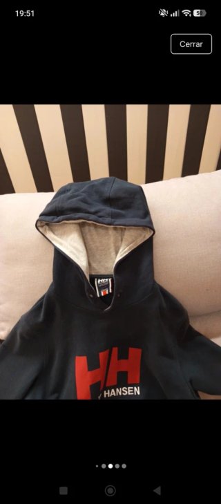 Sudadera Helly Hansen Talla S Negra