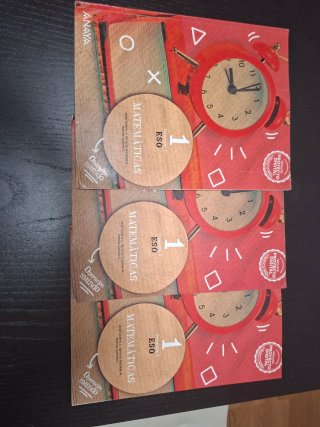 Libros de texto 1 eso Matemáticas