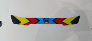 Pegatina Visera Casco FA Fernando Alonso