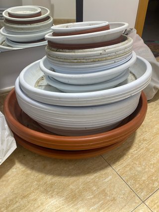Platos para macetas (pack)