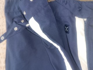 Pantalón largo deportivo Nike azul y blanco