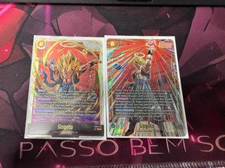 2x Gogeta SEC Dragon Ball Fusion World