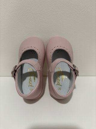 Zapato bebé rosa