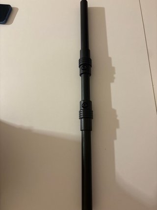 Manillar Plegable de Aluminio Negro (Patinete/Bici