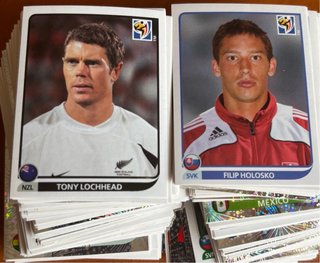 Lote de 280 Cromos Panini Mundial Sudáfrica 2010
