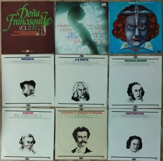 Lote 9 Vinilos Clásicos Varios Artistas
