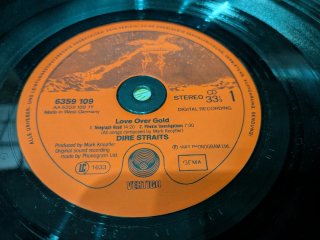 Vinilo LP Dire Straits Love Over Gold
