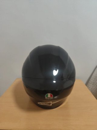Casco Moto Negro AGV