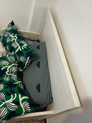 Cama infantil blanca IKEA