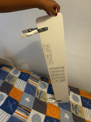 Cama infantil blanca IKEA