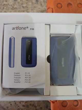 Móvil Artfone F20 AZUL