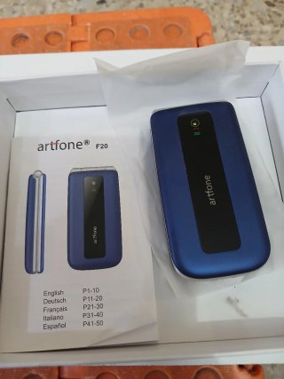 Móvil Artfone F20 AZUL