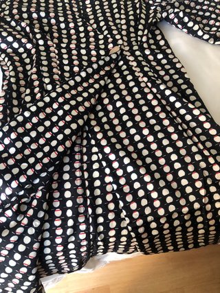 Vestido estampado geométrico
