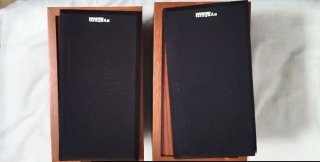 Pareja de Altavoces Marrones