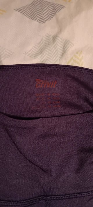 Pantalones deportivos Crivit morados