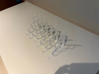 Soportes Escuadra Estantería Metal Blanco