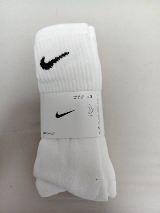 Calcetines Nike Crew Blancos x3