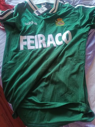 Camiseta Adidas Djalminha RC Deportivo Talla L nue