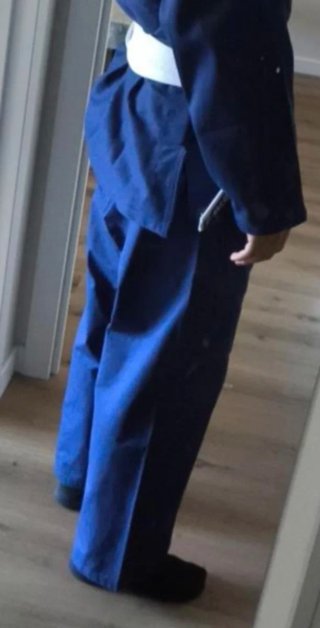 Kimono BJJ Buddha Azul y Blanco talla A3