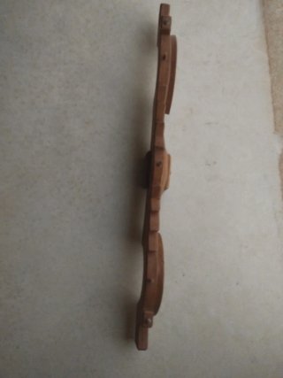 Yugo de madera tradicional