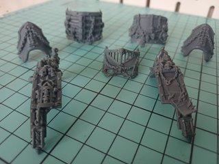 Kit Decoración LD Dreadnought - Greytide -WH40K