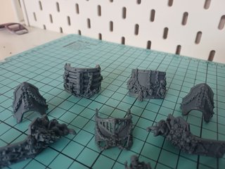 Kit Decoración LD Dreadnought - Greytide -WH40K