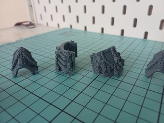 Kit Decoración LD Dreadnought - Greytide -WH40K