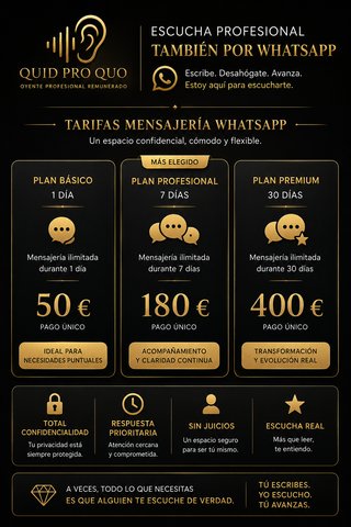 QUID PRO QUO  Oyente Profesional Remunerado