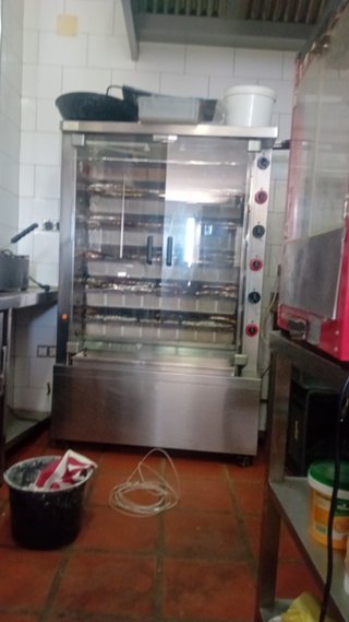 Máquina pollos asados profesional