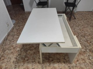 Mesa abatible para sofá