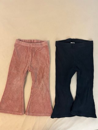 Lote 2 pantalones campana 12-18meses