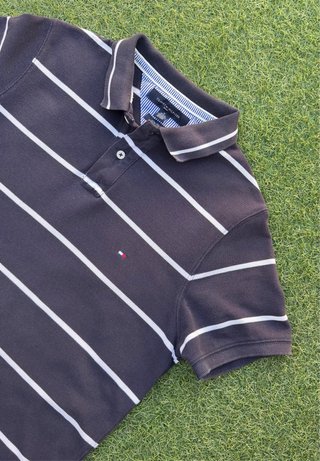 Polo Tommy Hilfiger Slim Fit Rayas M