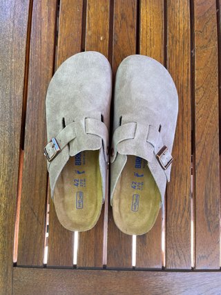Birkenstock Boston Talla 42 Beige