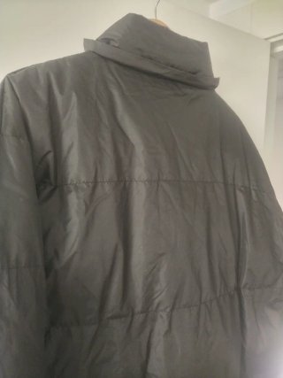 Abrigo TALLINO hombre negro y gris