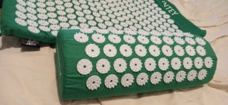 Esterilla Acupresión Masaje Pinchos Verde