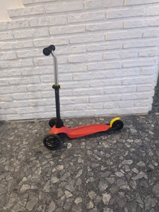 Patinete infantil 3 ruedas rojo