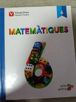 Matemàtiques, 6 Educació Primària Aula activa