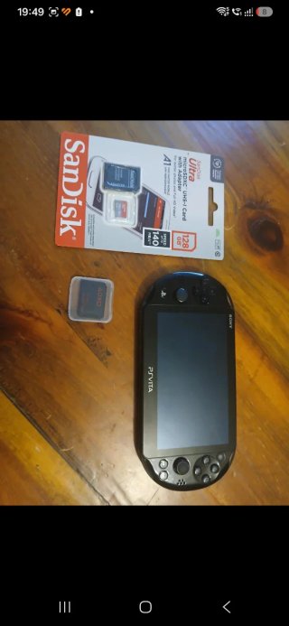 Ps Vita Slim 2000 + Micro SD 128 GB