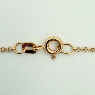 Cadena Rolo Oro 18K; 45cm; 2,71g