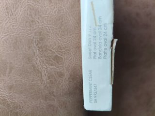 Mikasa Peppermint Fuente Ovalada Cristal