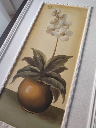 Set 2 Cuadros Decorativos Frutas Flores