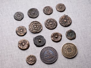 Monedas antiguas Marruecos