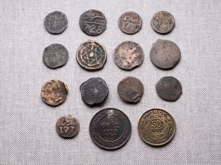 Monedas antiguas Marruecos