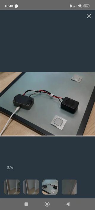 Espejo LED Táctil Bluetooth 60x80