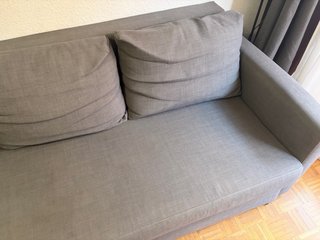Sofá Cama 3 Plazas Friheten Ikea Gris