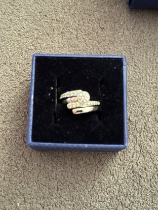 Swarovski Set 2 Anelli Radiance Mis 55 cod 1023653