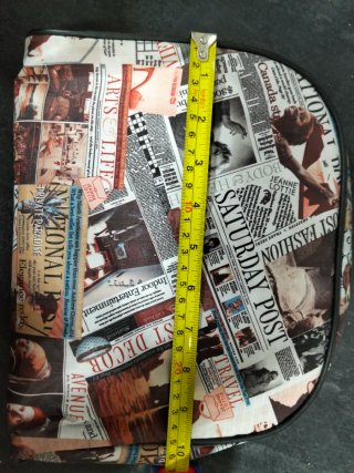 Bolsa de viaje y neceser estampado