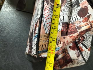 Bolsa de viaje y neceser estampado