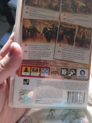 Juego PSP Prince of Persia Rival Swords